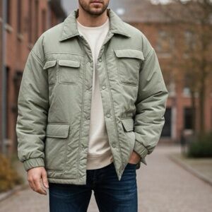Reclaimed Vintage Olive Military Jacket